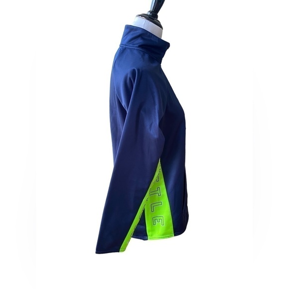 G-lll Sports Apparel Seattle Seahawks Fleece Lined Pullover 1/4 Zip NFL Men L - Picture 4 of 15